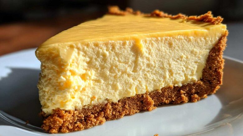 No Bake Mango Cheesecake