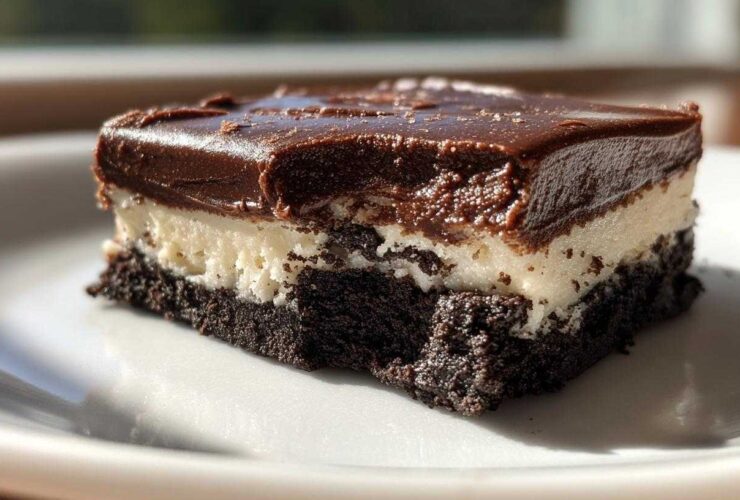 No Bake Oreo Chocolate Bars