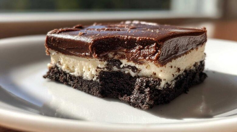 No Bake Oreo Chocolate Bars