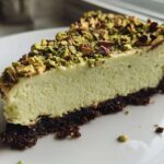 No Bake Pistachio Cheesecake