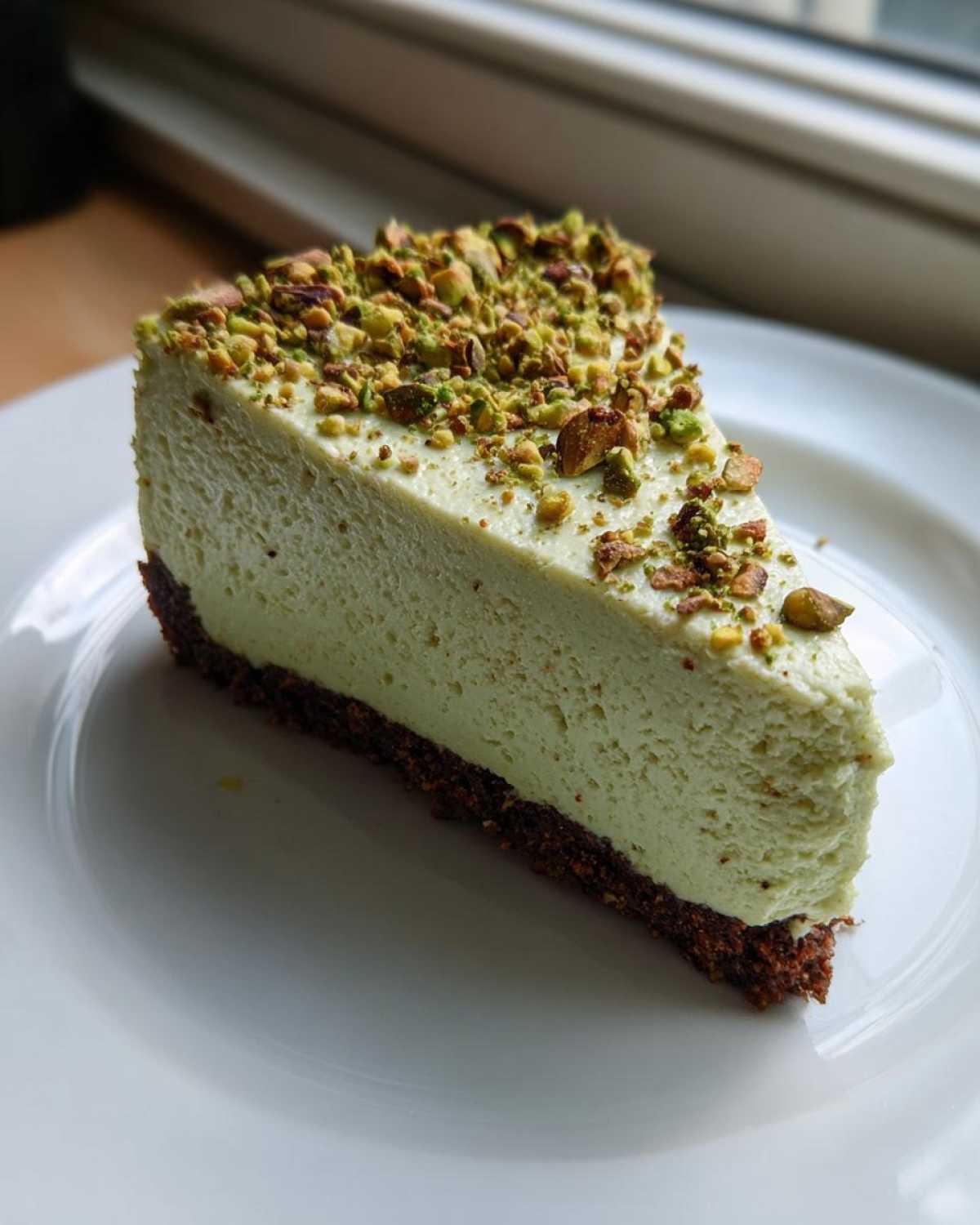 No Bake Pistachio Cheesecake - detail 4