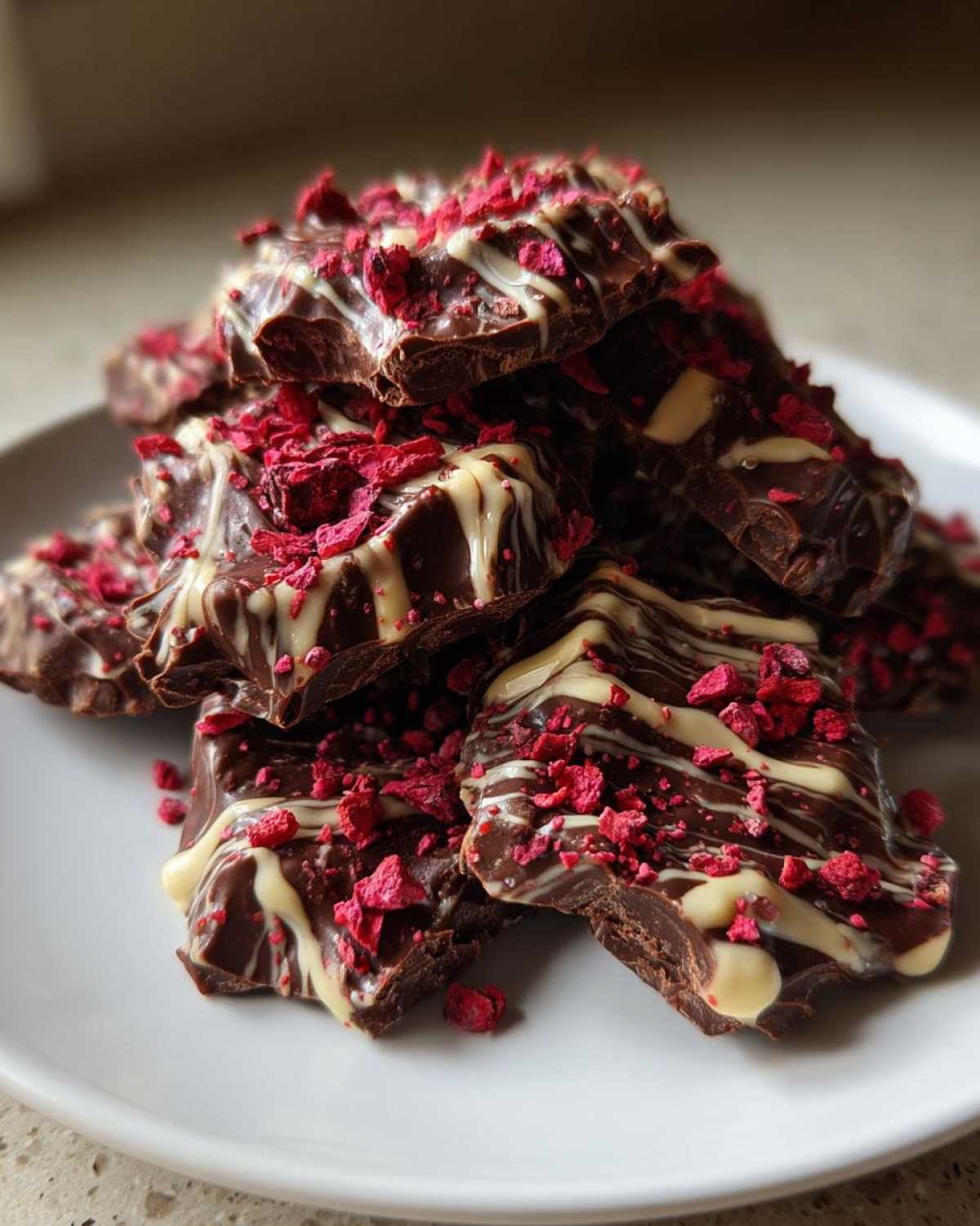 No Bake Strawberry Chocolate Clusters - detail 1