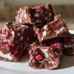 No Bake Strawberry Chocolate Clusters