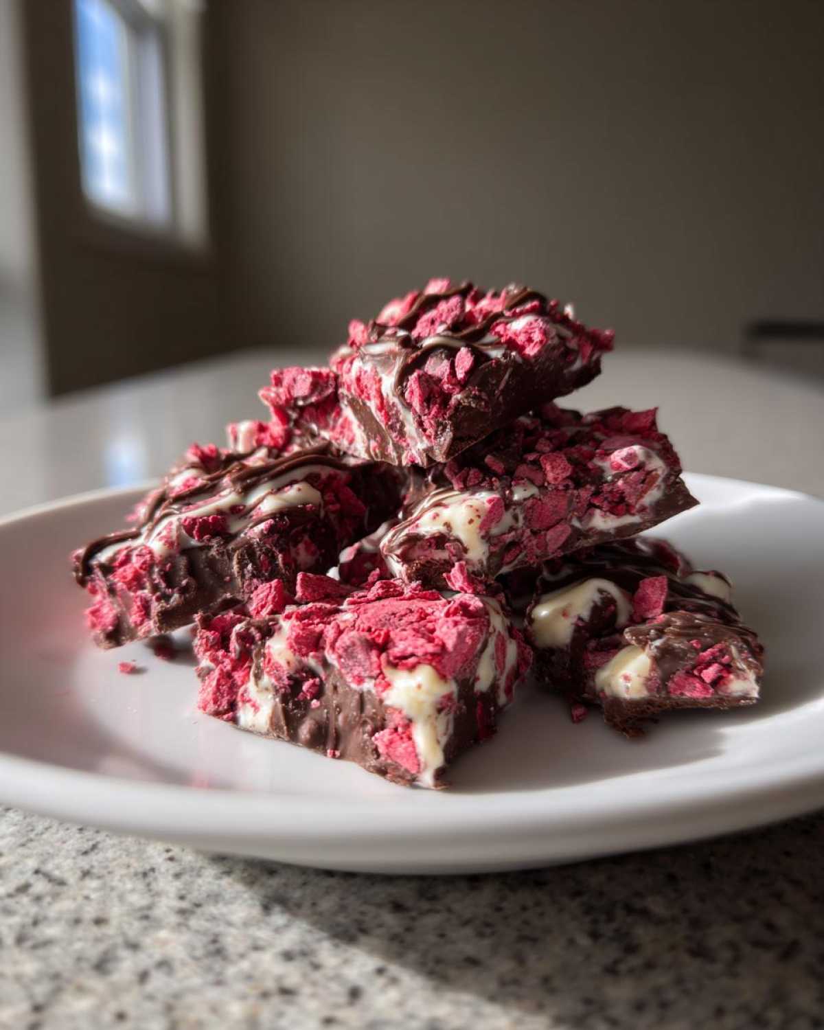 No Bake Strawberry Chocolate Clusters - detail 3