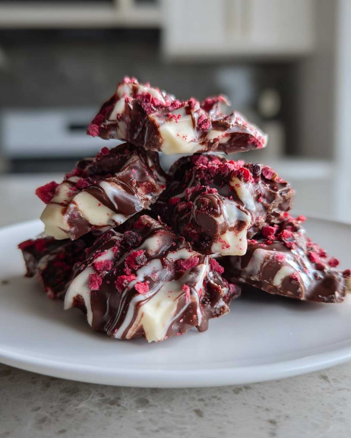 No Bake Strawberry Chocolate Clusters - detail 4