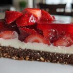 No Bake Strawberry Pretzel Dessert