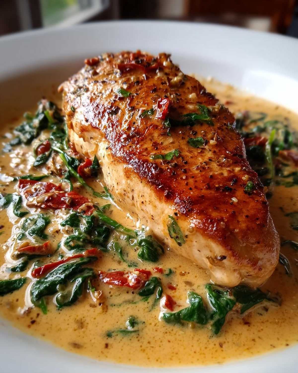 One Pan Tuscan Chicken - detail 1