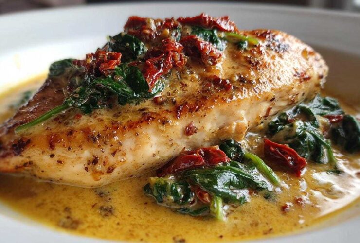 One Pan Tuscan Chicken
