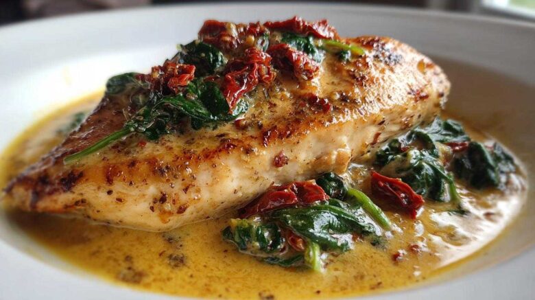 One Pan Tuscan Chicken