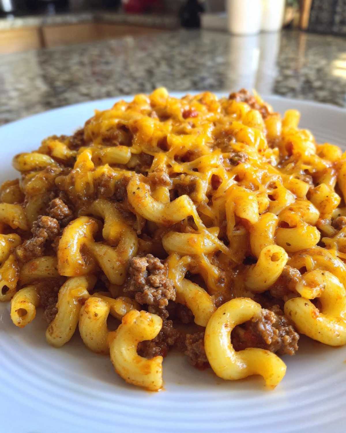 One Pot Beef Taco Pasta - detail 1