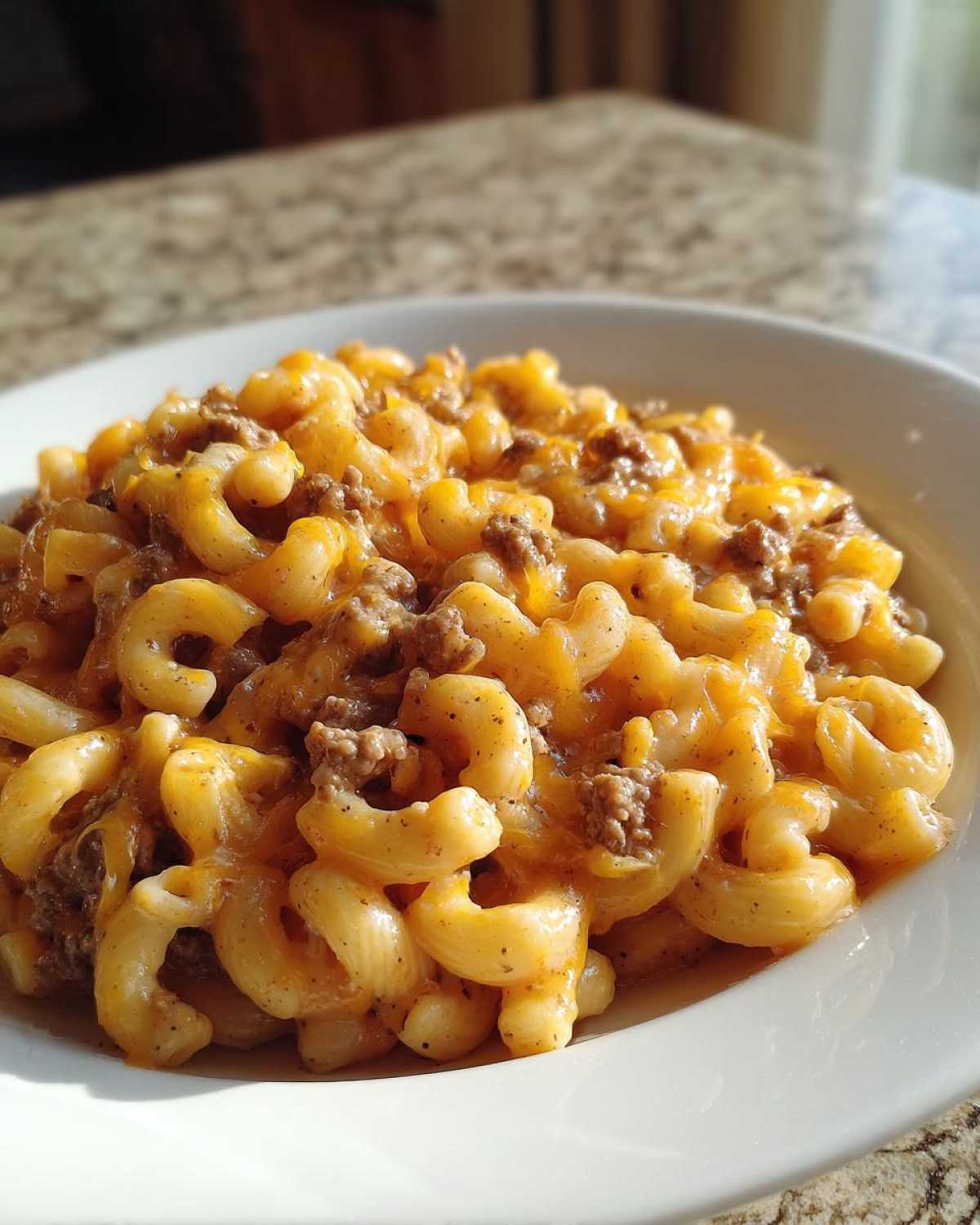 One Pot Beef Taco Pasta - detail 4