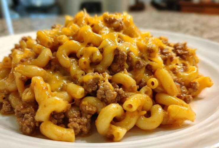 One Pot Beef Taco Pasta