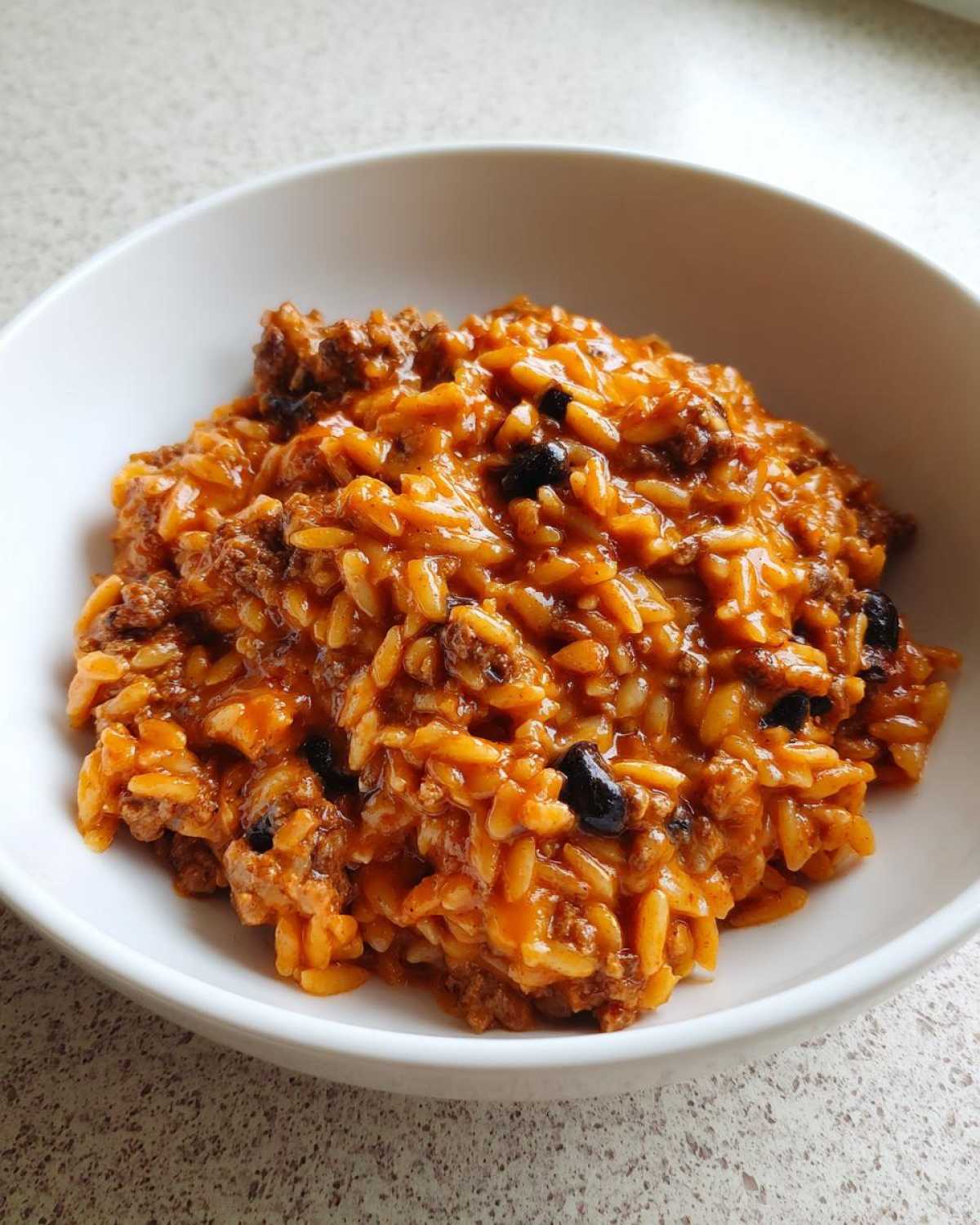 One Pot Creamy Beef Taco Orzo - detail 1