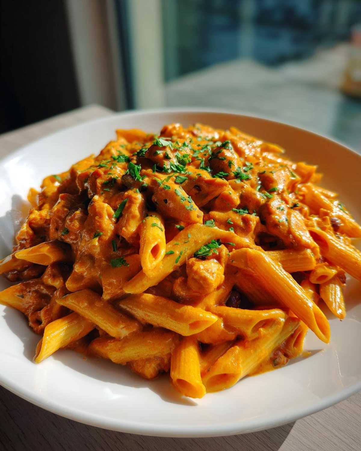 One Pot Creamy Chicken Taco Pasta - detail 1