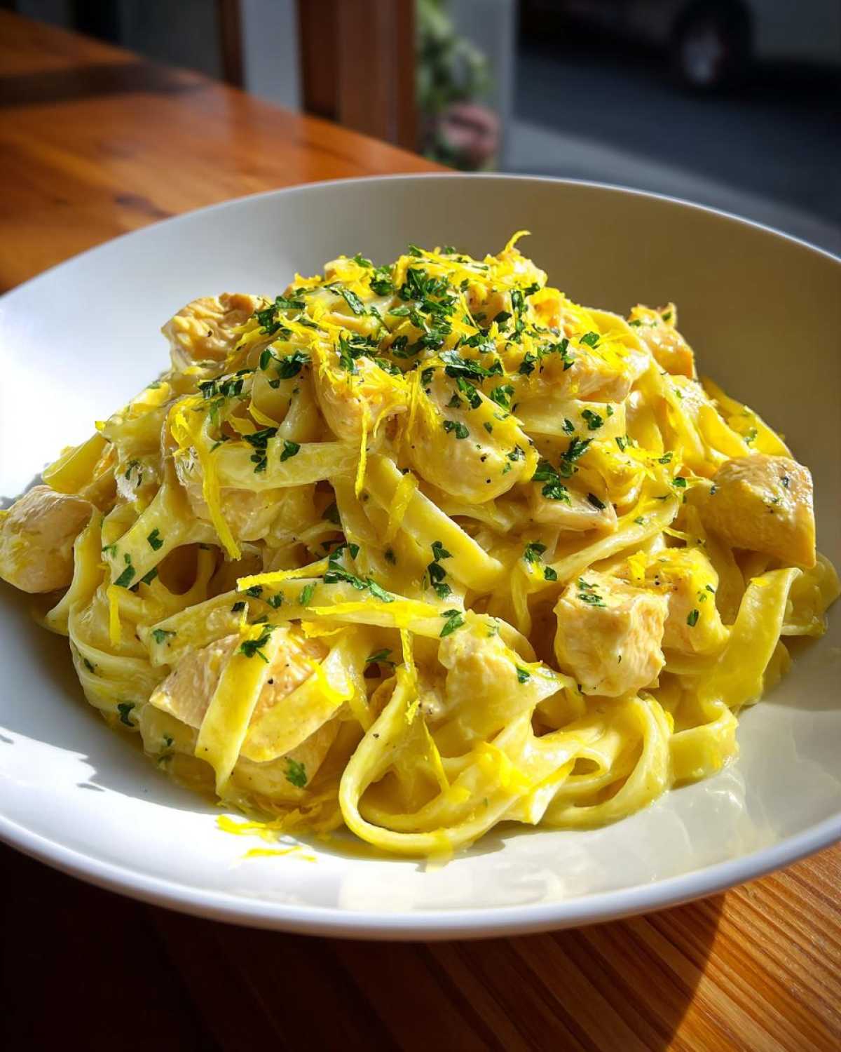 One Pot Creamy Lemon Chicken Pasta - detail 1