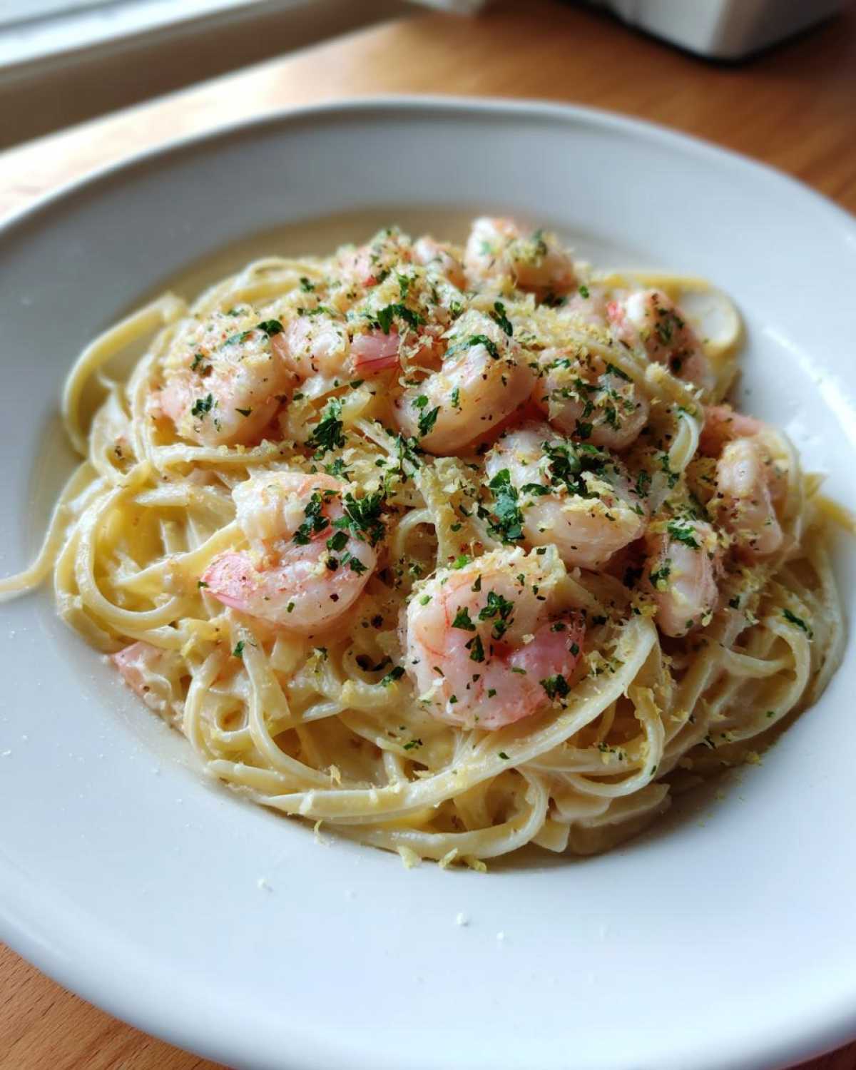One Pot Creamy Lemon Shrimp Pasta - detail 4