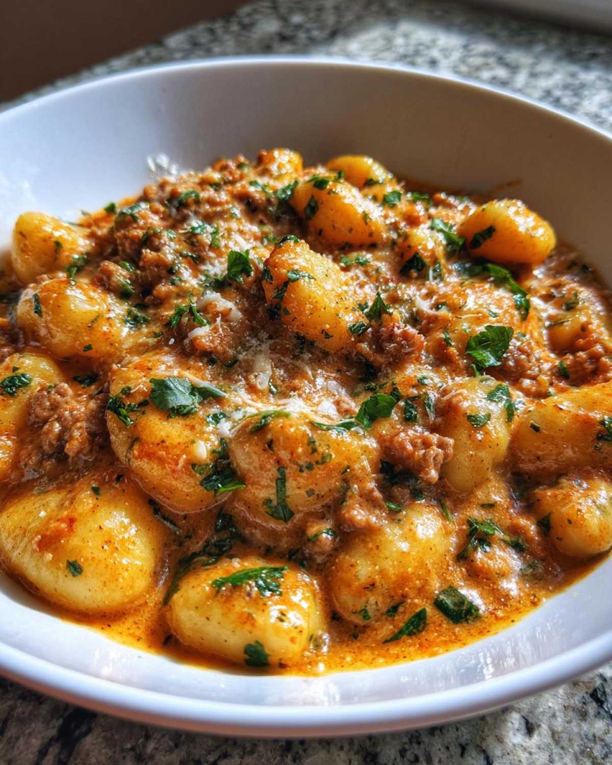 One Pot Creamy Sausage Gnocchi - detail 3