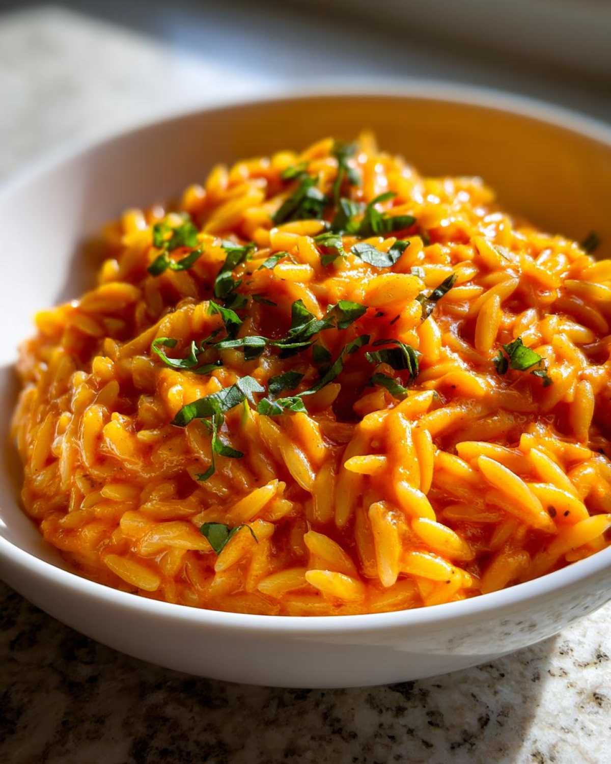 One Pot Creamy Tomato Orzo - detail 1