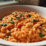 One Pot Creamy Tomato Orzo