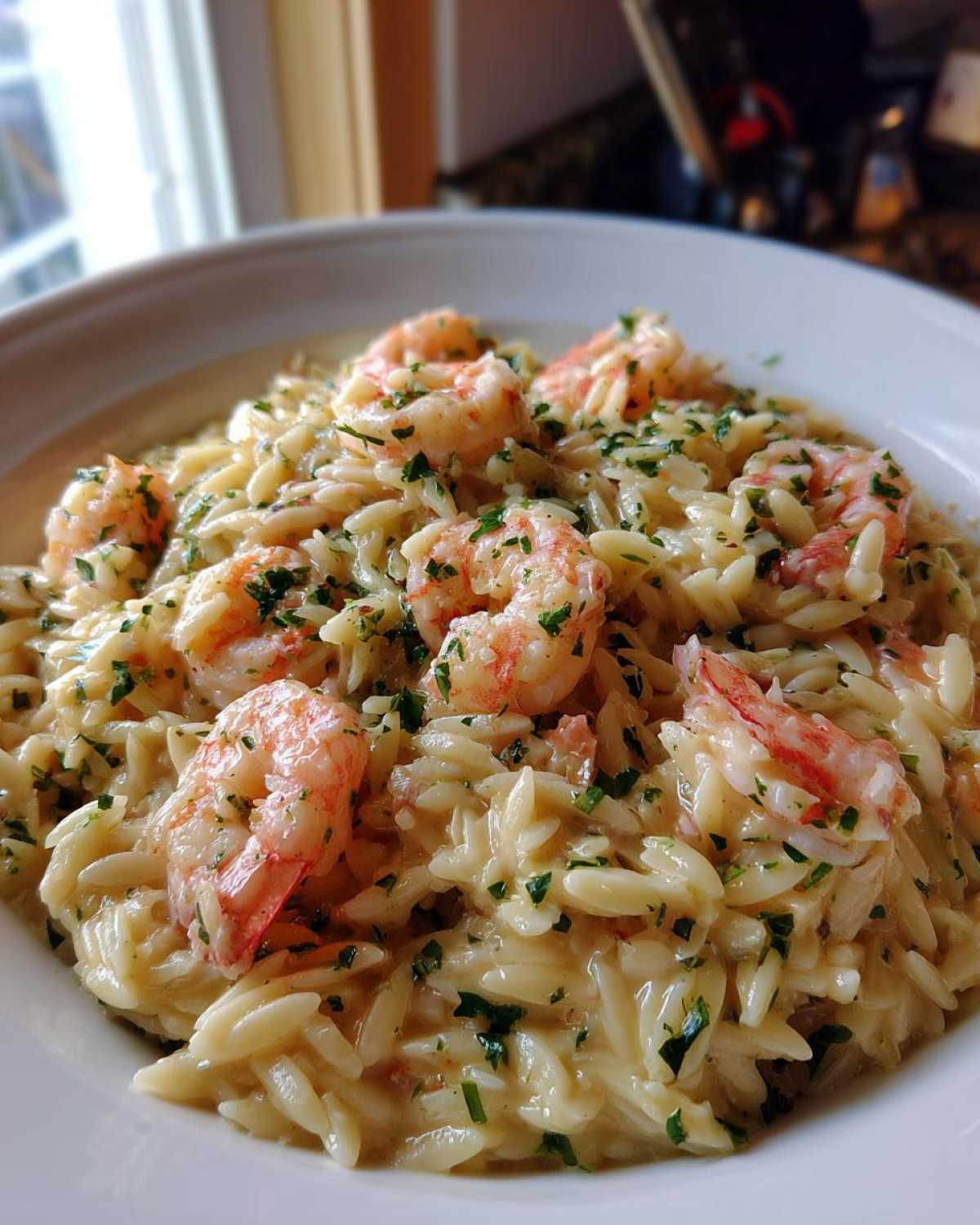 One Pot Lemon Shrimp Orzo - detail 1