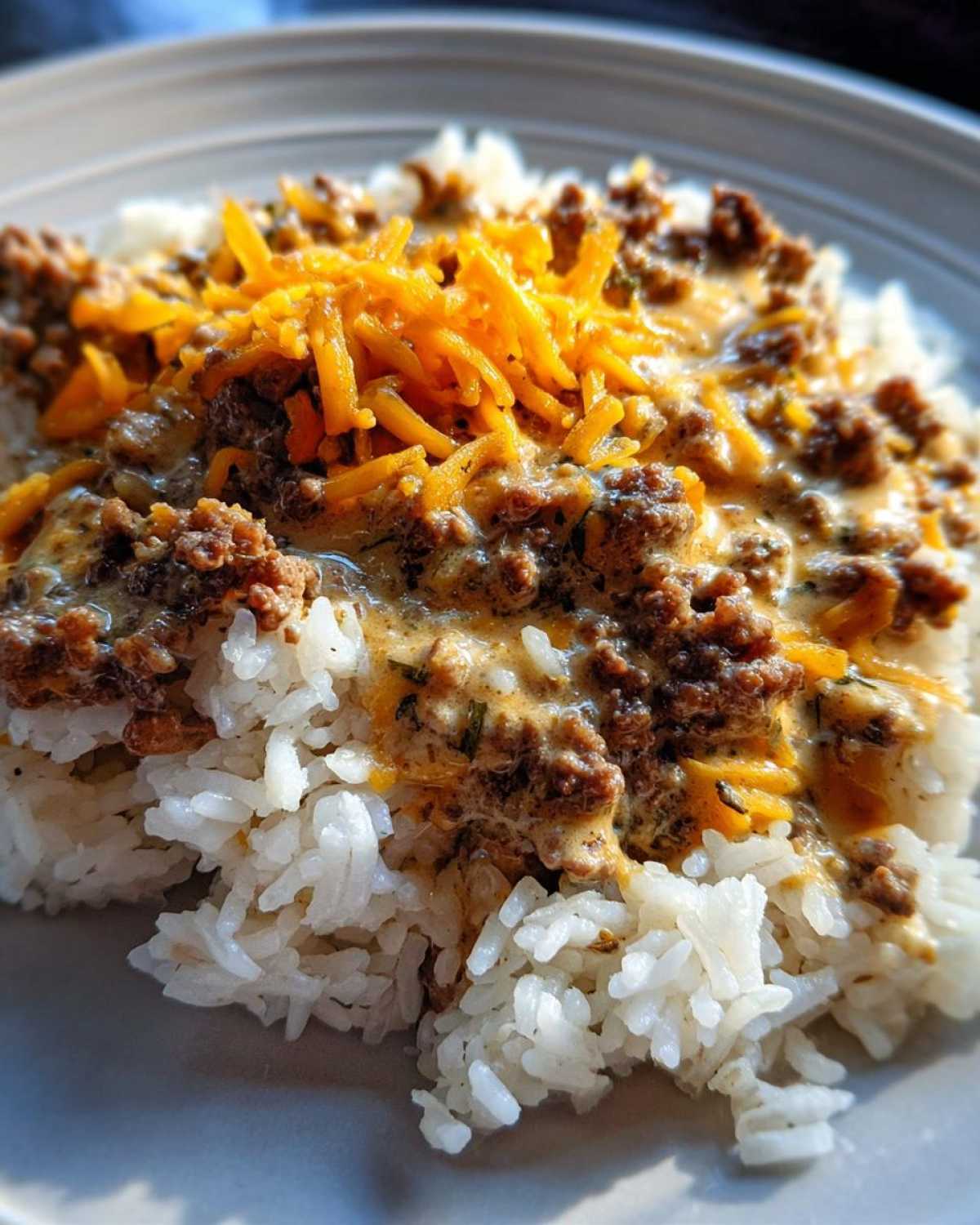 One Skillet Creamy Beef Rice - detail 4