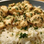 One Skillet Creamy Chicken Rice