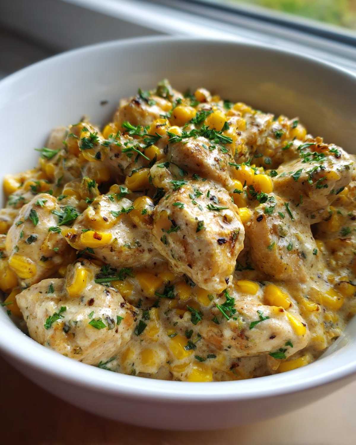 One Skillet Creamy Corn Chicken - detail 4