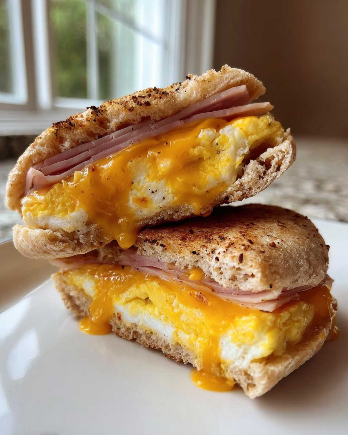 Protein Breakfast Sandwich - detail 1