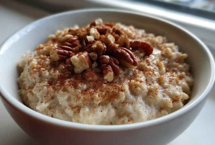 Protein Cinnamon Roll Oatmeal