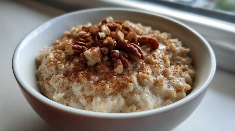 Protein Cinnamon Roll Oatmeal