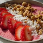 Protein Strawberry Smoothie Bowl