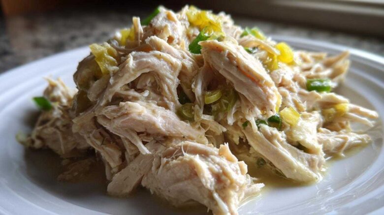 Slow Cooker Mississippi Chicken