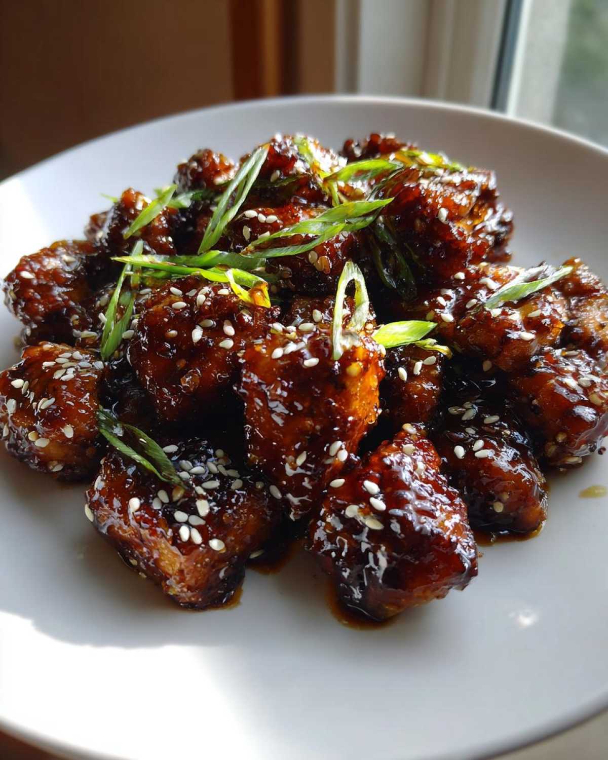 Sticky Honey Soy Chicken - detail 3