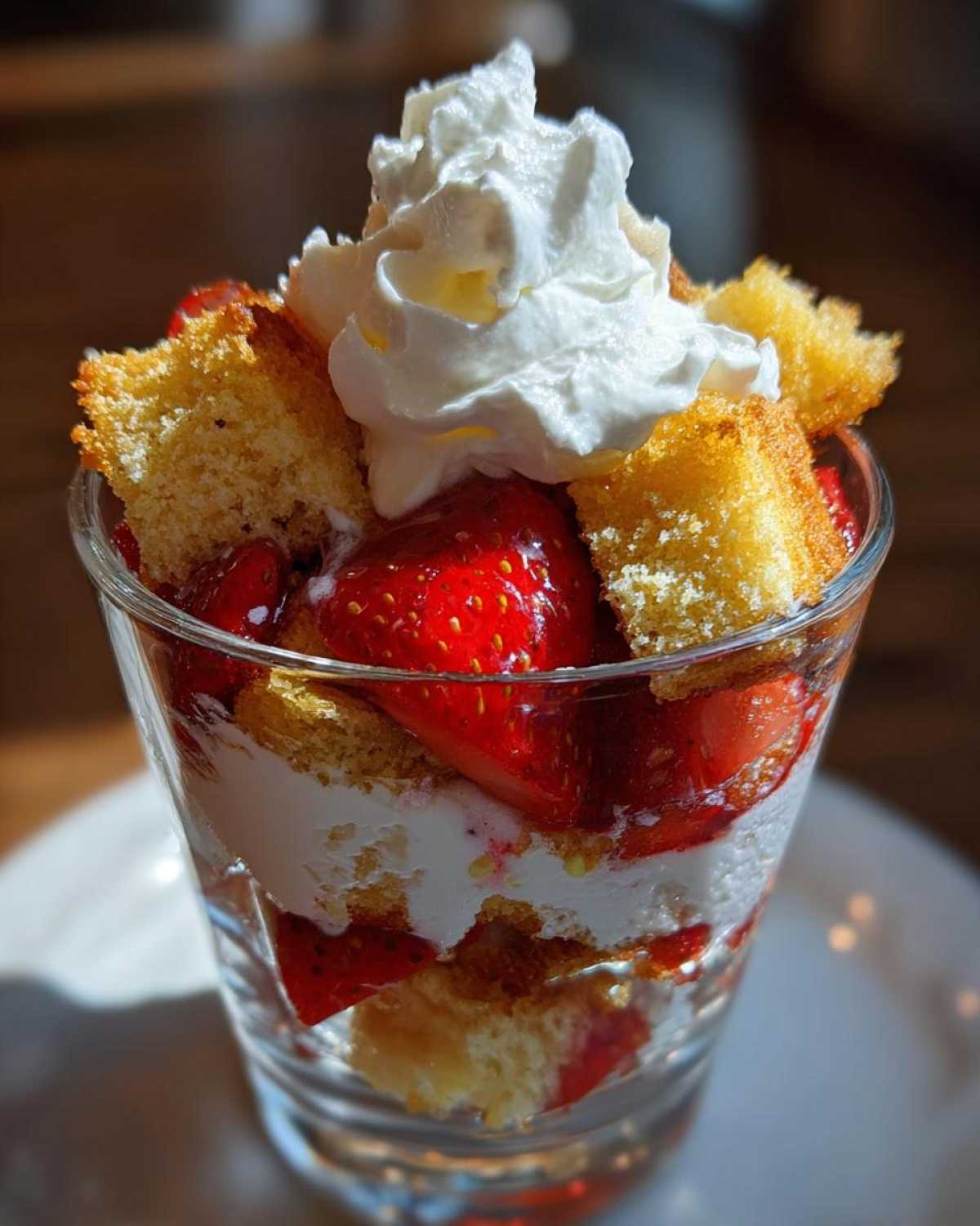 Strawberry Shortcake Cups - detail 1