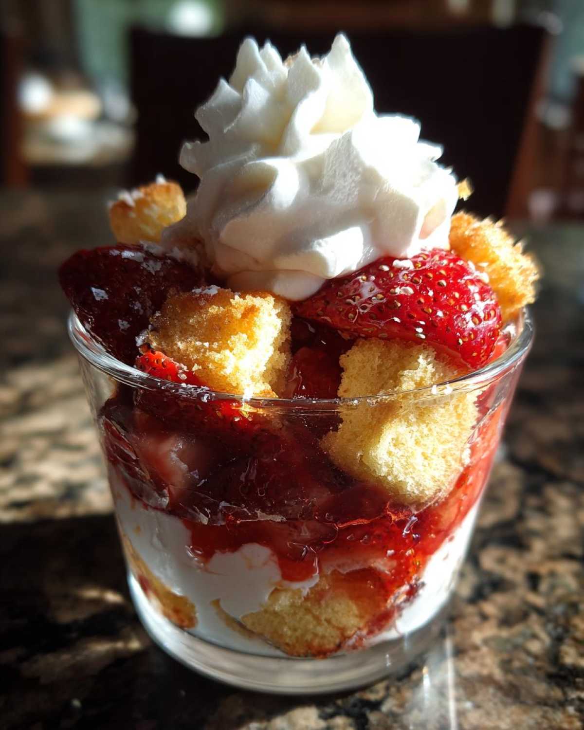 Strawberry Shortcake Cups - detail 2