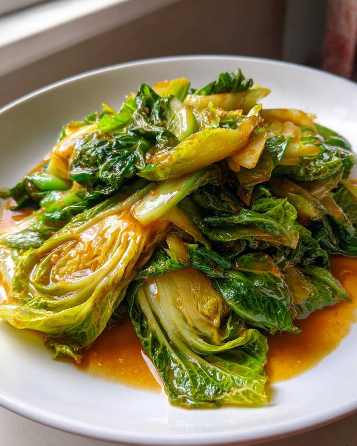 Viral Cabbage Stir Fry - detail 3