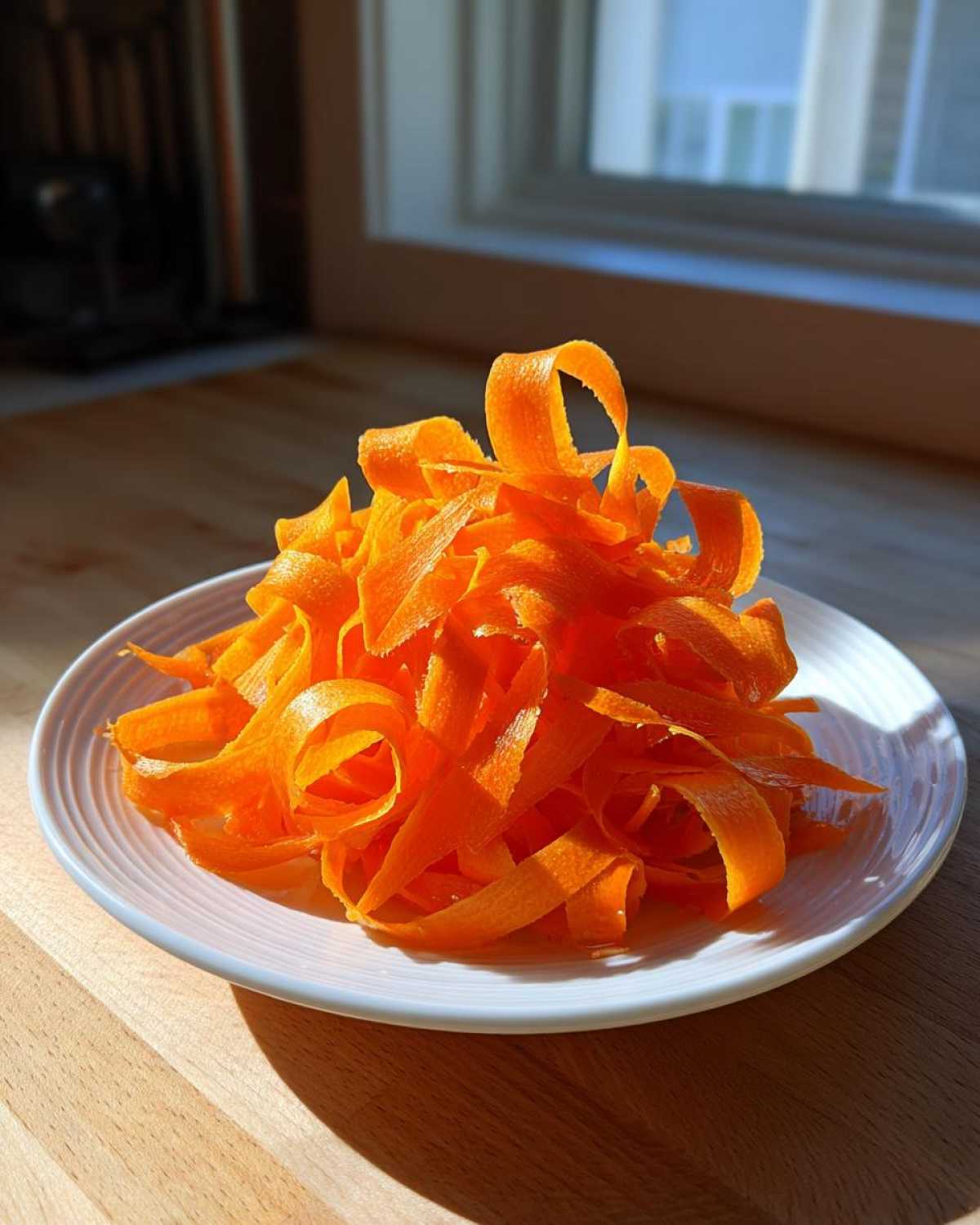 Viral Carrot Ribbon Salad - detail 2