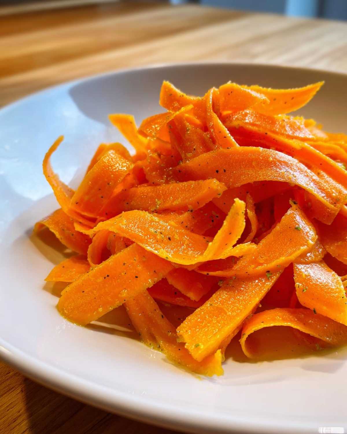 Viral Carrot Ribbon Salad - detail 3