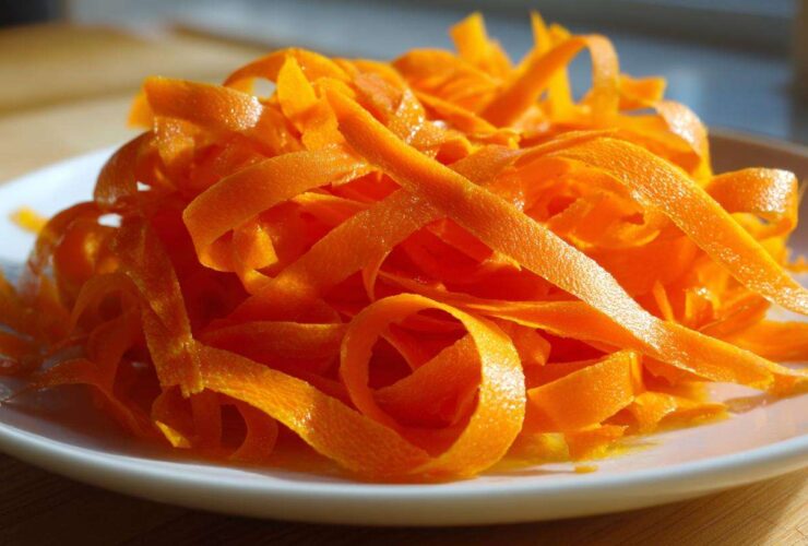 Viral Carrot Ribbon Salad