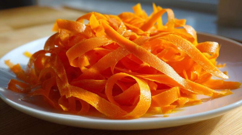 Viral Carrot Ribbon Salad