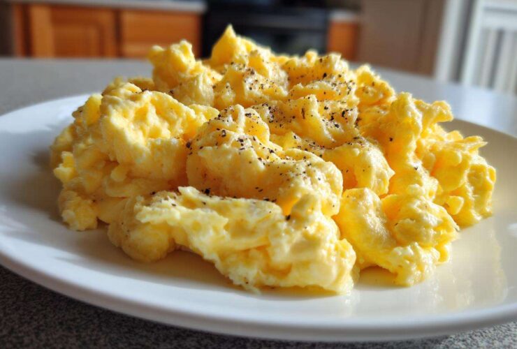 Viral Cottage Cheese Scrambled Eggs