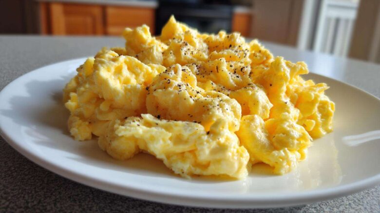Viral Cottage Cheese Scrambled Eggs