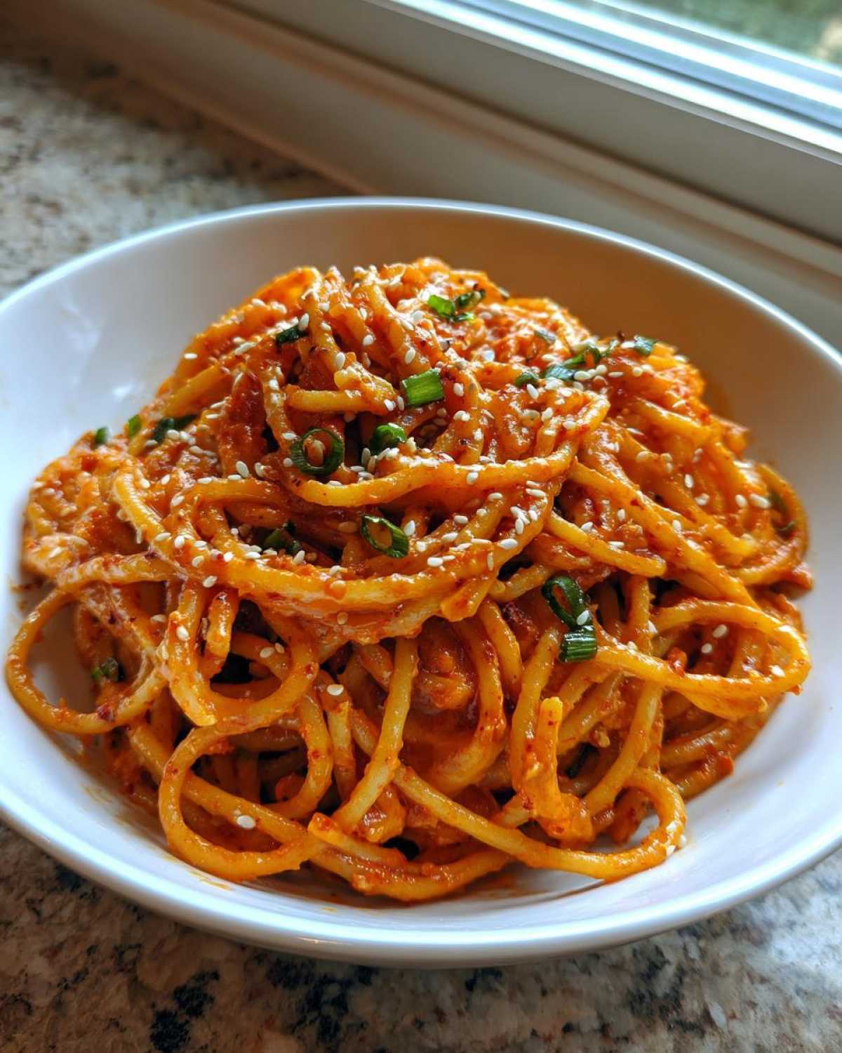 Viral Creamy Gochujang Pasta - detail 4
