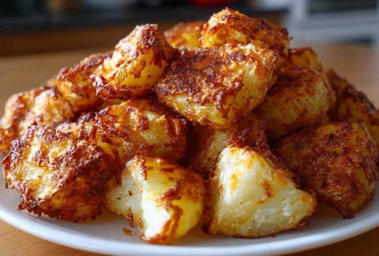 Viral Crispy Parmesan Potatoes