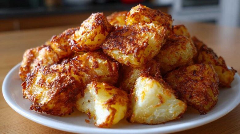 Viral Crispy Parmesan Potatoes