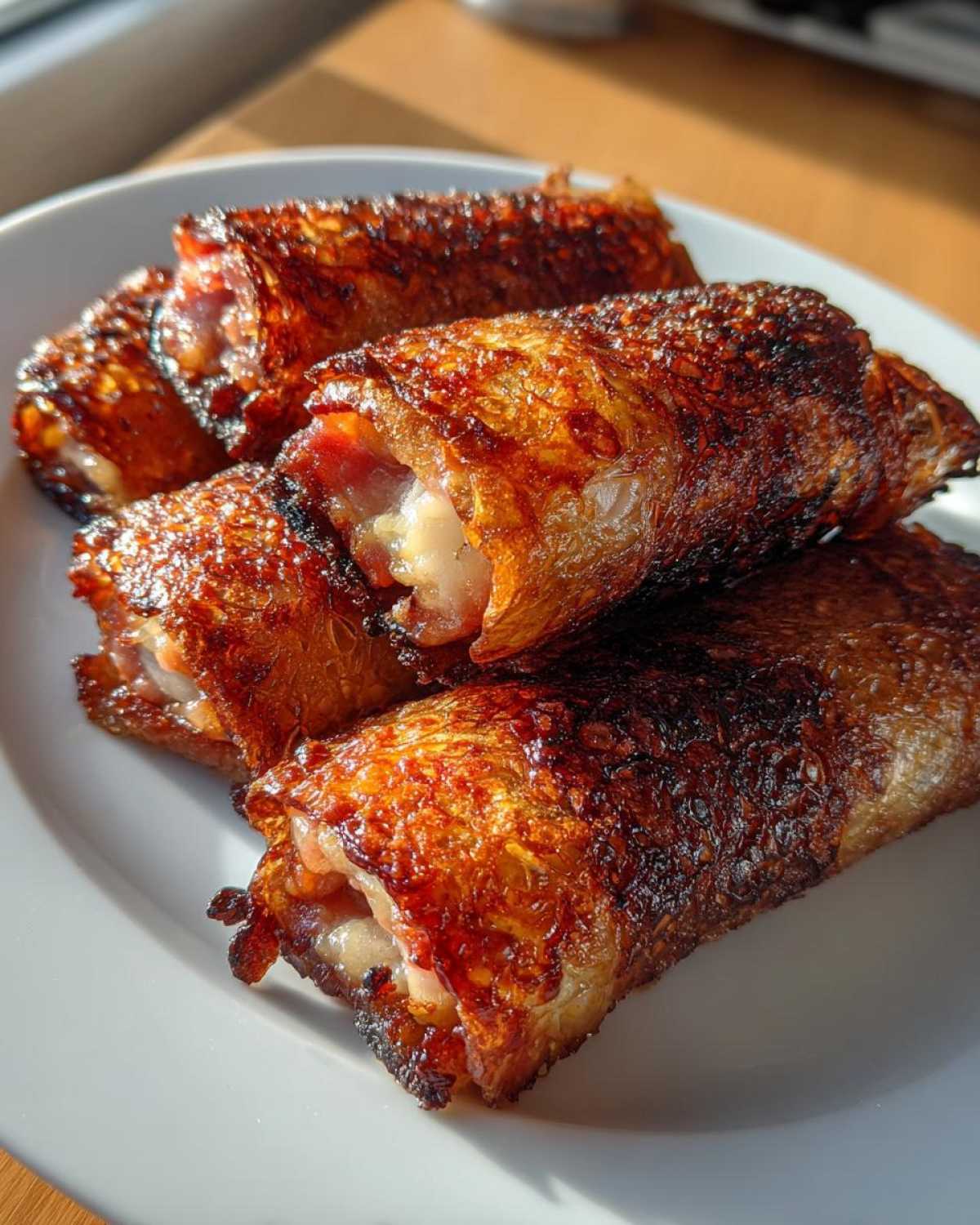 Viral Crispy Rice Paper Bacon - detail 1