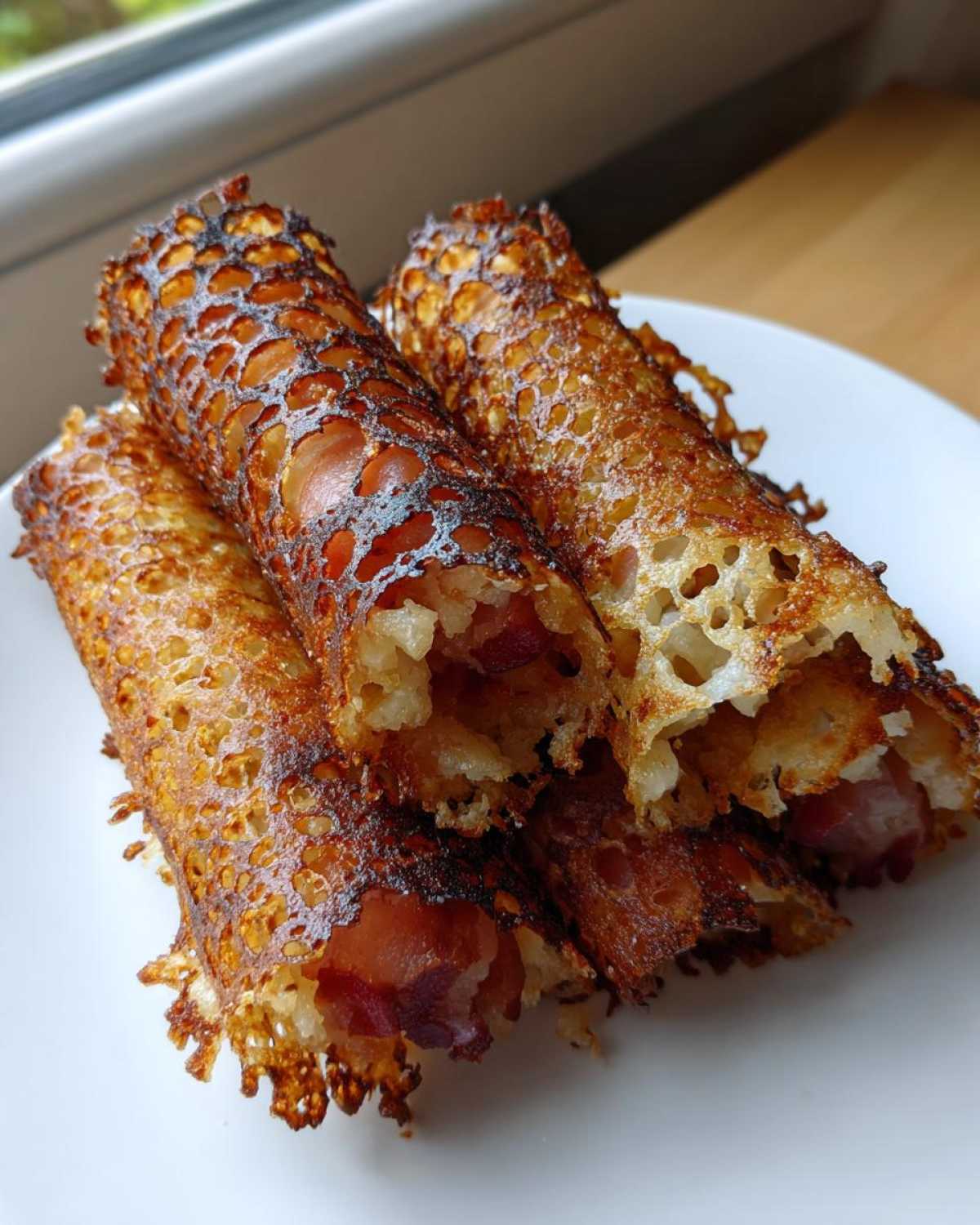 Viral Crispy Rice Paper Bacon - detail 2