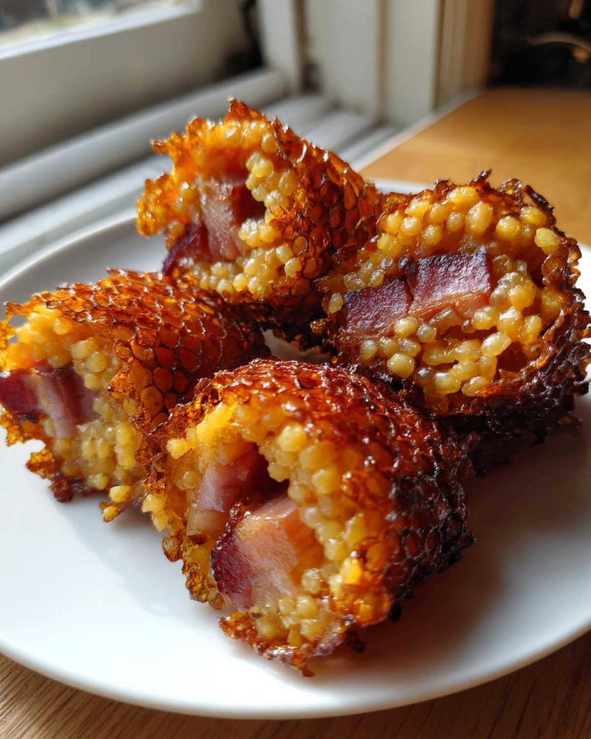 Viral Crispy Rice Paper Bacon - detail 4