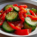 Viral Cucumber Sweet Pepper Salad