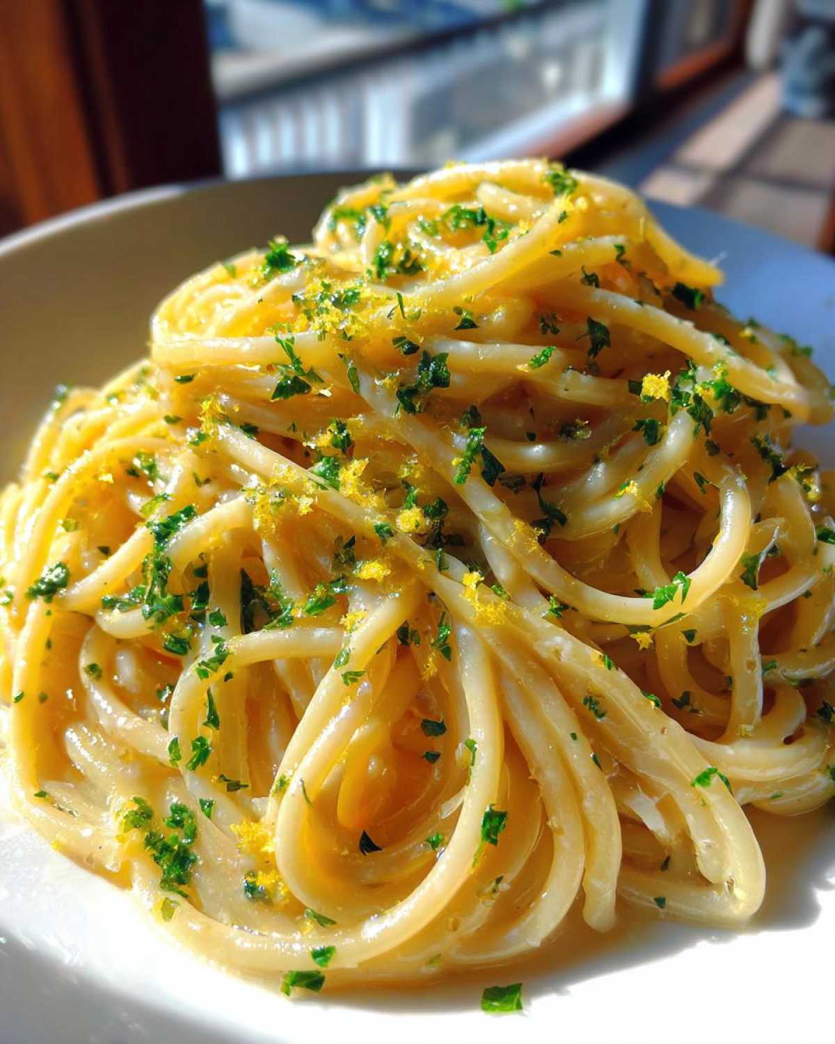 Viral Lemon Parmesan Pasta - detail 1
